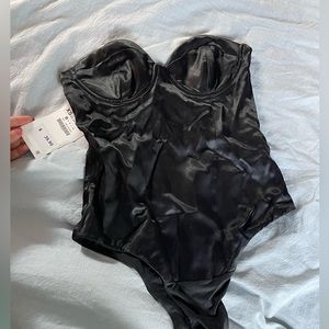 Zara Silk Bodysuit